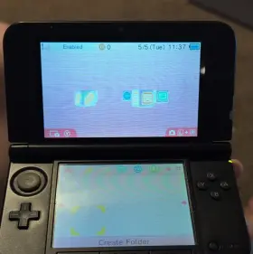 Sprspba1 Nintendo 3ds Xl Red And Black Handheld System