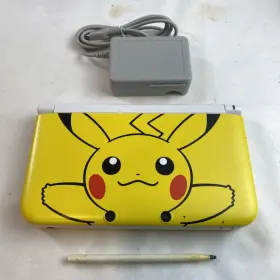Ss100613797 Nintendo Nice Pikachu 3ds Xl Yellow With Charger Stylus Us Model Pokemon