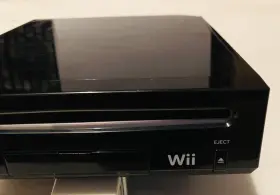 Rvl-101 Nintendo Svl-101 Wii Usa Black Console Only Works