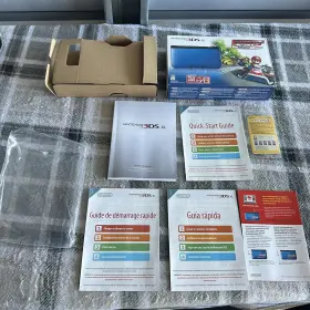 Sw111842971 Nintendo No Console 3ds Xl Blue Mario Kart 7 Box And Inserts Only