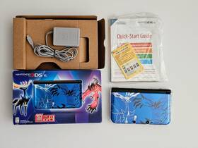 Nintendo Sw132362434 3ds Xl Pok Mon X And Y Xerneas/yveltal Blue Limited Edition Console Box