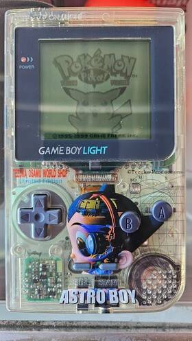 Nintendo T4935228981731 Game Boy Light Astro Tezuka Osamu World Shop Limited Edition - Cib