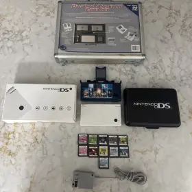 Tw409096055 Nintendo Dsi White Handheld System 11 Games Case Holder Tested Works Bundle Tw409096055 Nintendo Dsi White Handheld System 11 Games Case Holder Tested Works Bundle