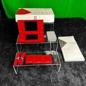 Nintendo Tw73632855 Dsi Handheld System Matte Red With Charger And Stylus Box