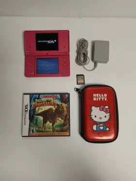 Twl-001usa Nintendo Dsi Hot Pink Console System With Adapter Case And Game