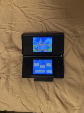 Ug259000400 Nintendo Ds Lite Console Charger Stylus Super Mario Advance 2 Gba Tested