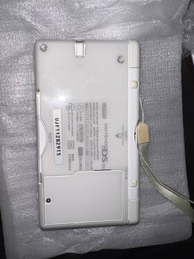 Nintendo Ujh105211756 Ds Lite Crystal White Handheld Console With Box Tested Region Free