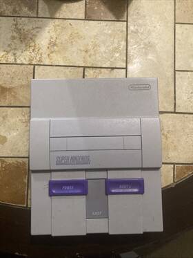 Nintendo Un14638524 Super Console Inch As-is / For Parts Read Description