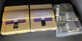 Nintendo Un288646549 Lot Of Super Snes Console Only For Repair Parts Not Working As Is