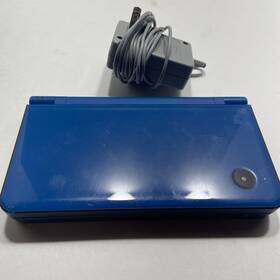 Nintendo Utl-001 Usa Dsi Xl Handheld Console Blue Model C/utl-usz-1 With Charger No Stylus
