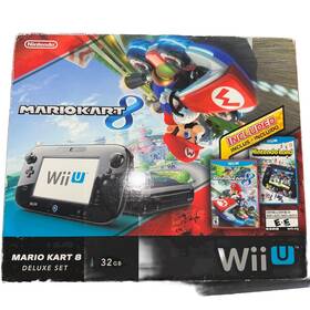Nintendo Wup-101 02 Wup-010 Usa Wii U Deluxe 32gb Vg Console Bundle With Land And 1 Remotes