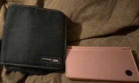 Nintendo Ww44693139 Dsi Xl Pink Dual Screen Case And Charger . Games Not Included