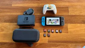 Xaw10017687293 Nintendo Switch With Case Port Controller And 7 Games Xaw10017687293 Nintendo Switch With Case Port Controller And 7 Games