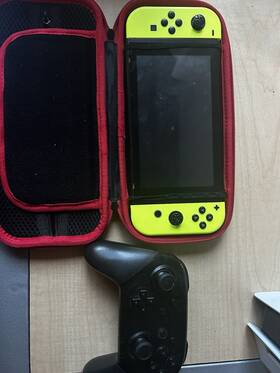 Nintendo Xaw40007579802 Switch Unpatched Moddable V1 With Joy-con And Accessories