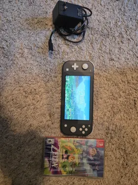 Xjw10038389428 Nintendo Switch Lite Gray With Zelda Echoes Of Wisdom