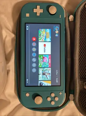 Xjw40017073215 Nintendo Switch Lite With Case