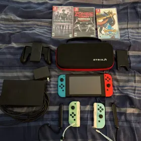 Xkw10052387707 Nintendo Switch Bundle Read Description