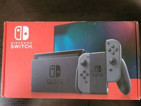 Nintendo Xkw50071126970 Switch Gray Console Joy-con Controllers With Original Box Brand New