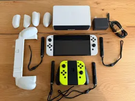Xtw10514436349 Nintendo Switch Oled White 64gb 256gb Sd Card. See Description For More