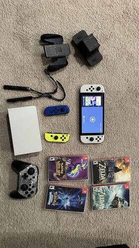 Nintendo Xtw50363883420 Switch Oled Bundle