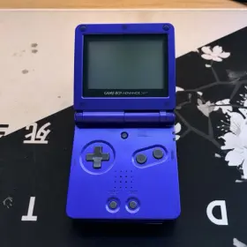Xu10803790 Nintendo Game Boy Advance Sp Blue Handheld Console Rechargeable Battery