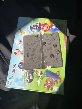 Nintendo Yw101598895 3ds Super Mario Edition 4gb Handheld System Black With Stylus