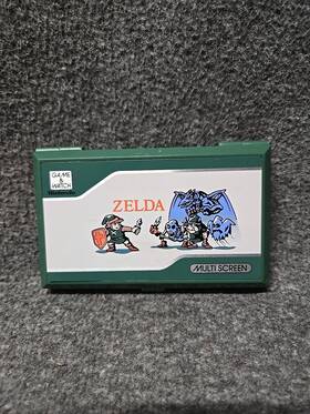 Nintendo Zl-65 Game And Watch Zelda Multi Screen 1989 Works No Battery Cover