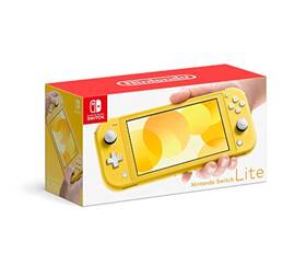 Nintendo Zz734003 Switch Lite Yellow With Power Cord Very Good Portable System 3z