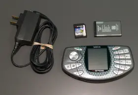 Nem-4 Nokia N-gage Handheld Gaming Phone Game Console - Working