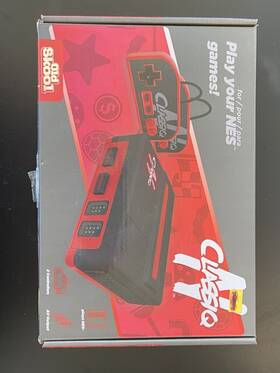 Old Skool Os-7388 Classiq N Game System Nes Tested Working 2 Controllers Nintendo Cart