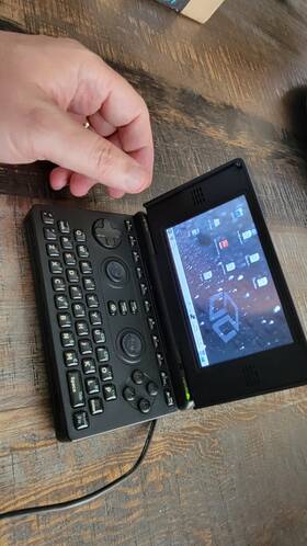 Openpandora Ltd. 090001000310 Pandora Ultra Rare Handheld Gaming Laptop Linux-based First Batch