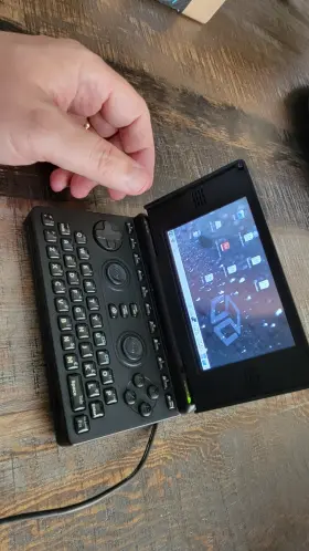 Openpandora Ltd. 090001000310 Pandora Ultra Rare Handheld Gaming Laptop Linux-based First Batch