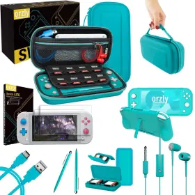 Orzly 060498275712 Switch Lite Accessories Bundle - Case And Screen Protector For Nintendo