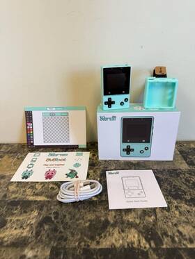 Ovobot Xpa001 - Xtron Pro Programmable Handheld Retro Game Console Mint Green