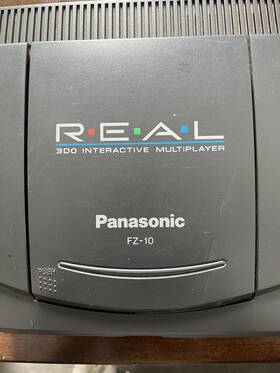 Panasonic 703344011410 3do Fz-10 R.e.a.l. Launch Edition Black Console Ntsc