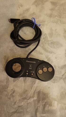 Panasonic Fz-jp2x Tested 3do Control Pad Vintage Retro Video Game Controller