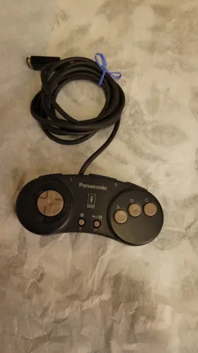 Fz-jp2x Panasonic Tested 3do Control Pad Vintage Retro Video Game Controller