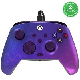Pdp 049-012-pf Rematch Advanced Wired Controller Purple Fade Xbox Series X/s Pc Open Box