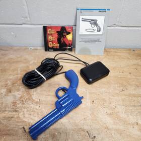 Philips 22er9020 Cd-i 910 Light Gun Controller Air Mouse With Mad Dog Mccree. Tested