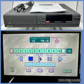 24730494sn Philips 1993 Cdi-220 Cd-interactive Player Console Only With Printed Copy Manual Us