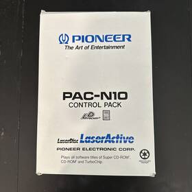 Pioneer Pac-n10 Laser Active Turbografx 16 /turbo Duo Recapped Tested Read