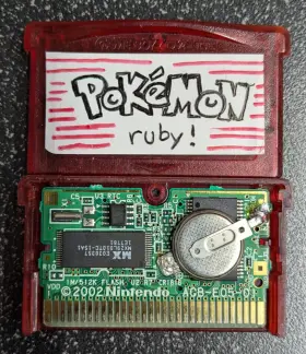 Pok Mon 045496732530 Broken Parts Or Repair Pokemon Ruby Version Gba Game Boy Advance Does Not Boot