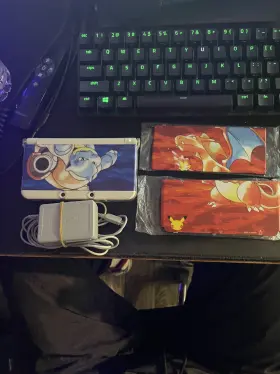 Pok Mon 045496781941 New 3ds 20th Anniversary Edition Comes With Oem Charger Modded 32gb