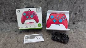 Powera Xbgp0163-01 New Nano Enhanced Wired Controller For Xbox Series X S - Red Sky