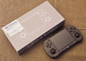 Powkiddy X35h Open Box Clear Black Linux Retro Handheld Game Console