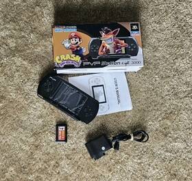 Pvp 922011611041 Station Light 3000 Black With Box And Game Cartridge Never Used