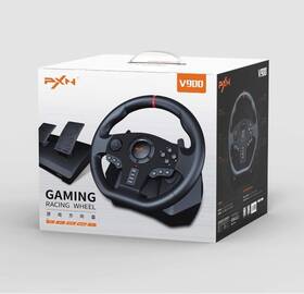 Pxn 948052900999 V900 Gaming Racing Steering Wheel And Pedal Ps3/ps4/switch/xbox One X S/pc
