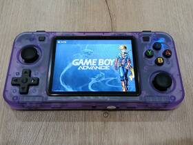 R36s R36h Handheld Video Game Console - 64gb To Play Games New Purple