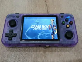 R36h R36s Handheld Video Game Console - 64gb To Play Games New Purple
