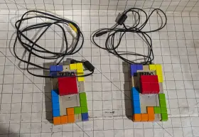 74063 Radica Vtg Arcade Legends Tetris Plug-n-play 2003 - 2 Controllers Rca Untested